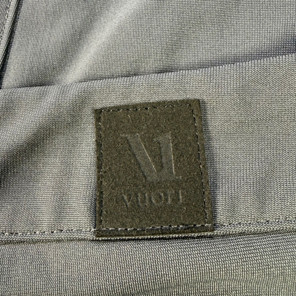Vuori Mens 38 Meta Pant  Grey Technical Chino Performance Trousers Classic Nice - Picture 16 of 16